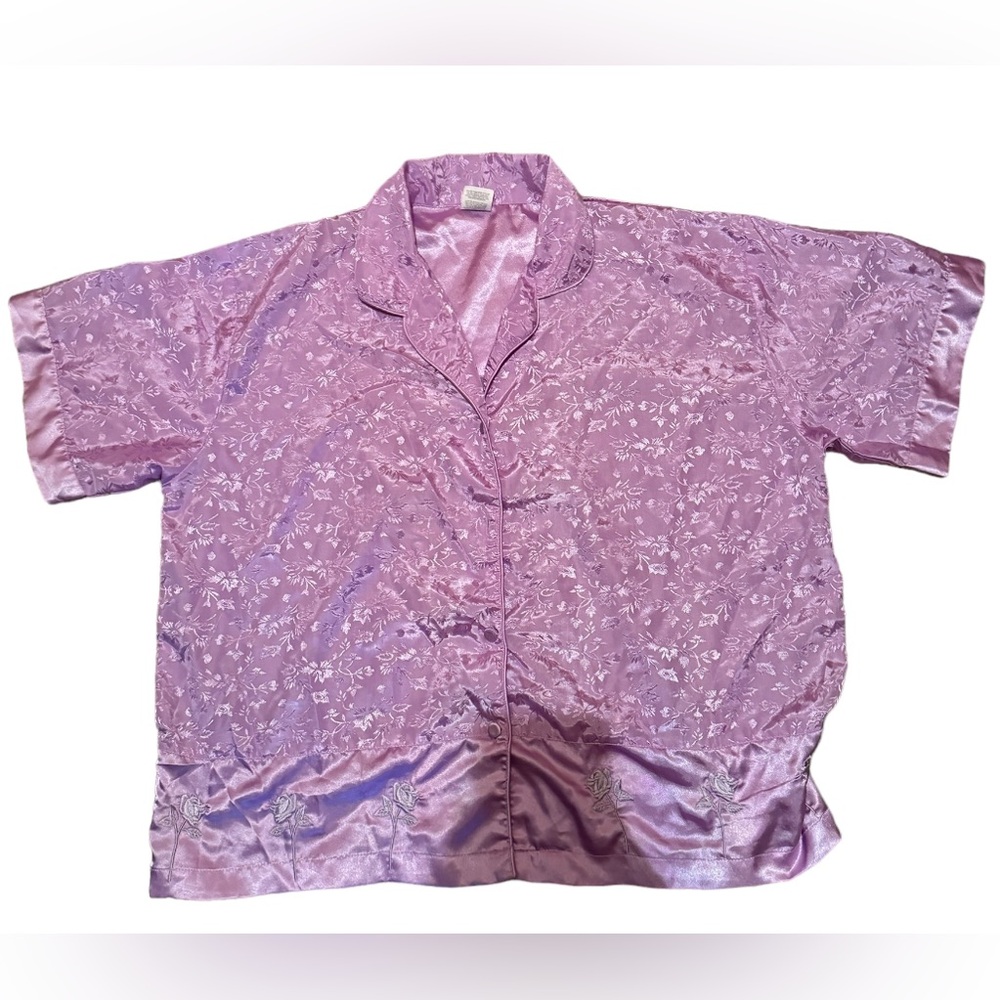 Premier Intimates plus button up shirt